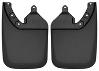 Thumbnail for Husky Liners 2016 Toyota Tacoma w/ OE Fender Flares Custom Molded Rear Mud Guards - Black