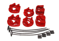 Thumbnail for Energy Suspension 90-93 Acura Integra Red Motor Mount Inserts (2 Torque Mount Positions)