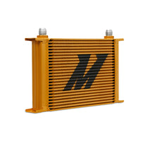 Thumbnail for Mishimoto Universal 25-Row Oil Cooler - Gold