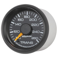 Thumbnail for Autometer Factory Match 52.4mm FSE 100-260 Deg F Trans Temp Gauge