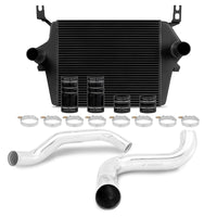Thumbnail for Mishimoto 99-03 Ford 7.3L Powerstroke PSD Black Intercooler Kit w/ Polished Pipes