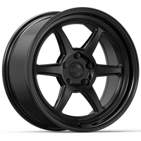 Thumbnail for Kansei K14B Roku 18x9in / 5x110 BP / 12mm Offset / 73.1mm Bore - Gloss Black Wheel