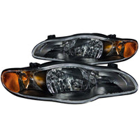 Thumbnail for ANZO 2000-2005 Chevrolet Monte Carlo Crystal Headlights Black