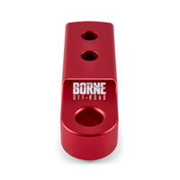 Thumbnail for Borne Off-Road CNC Hitch Receiver Shackle 2in Red