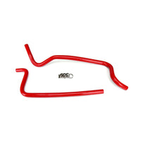 Thumbnail for HPS Red Reinforced Silicone Heater Hose Kit for Jeep 02-06 Wrangler TJ 4.0L Left Hand Drive
