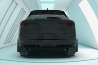 Thumbnail for Rally Armor 21-23 Ford Mustang Mach-E Black UR Mud Flap w/ Dark Grey Logo
