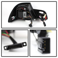 Thumbnail for Spyder 04-06 BMW E46 2Dr (Coupe ONLY No Conv.) Lgtbar Styl LED Tail Lghts Blk ALT-YD-BE4604-LBLED-BK