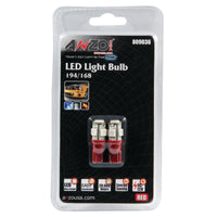 Thumbnail for ANZO LED Bulbs Universal 194/168 Red - 5 LEDs
