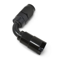 Thumbnail for Russell Performance 3/8in SAE Quick Disc Female to -6 Hose Black 90 Degree Hose End