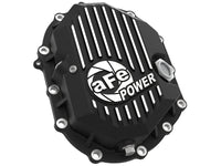 Thumbnail for AFE Power 11-18 GM 2500-3500 AAM 9.25 Axle Front Diff Cover Black Machined w/ 2 Qts 75w90 Oil