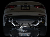 Thumbnail for AWE Tuning 19-23 Audi C8 S6/S7 2.9T V6 AWD Track Edition Exhaust - Chrome Silver Tips