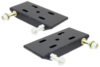 Thumbnail for RockJock YJ Leaf Spring Plates For 2 1/2in Springs w/ Shock and Sway Bar Mounts Pair