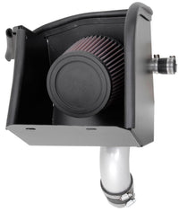 Thumbnail for K&N 69 Series Typhoon Performance 13 Chrysler/Dodge 200/Avenger 2.4L Silver Cold Air Intake Kit