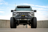 Thumbnail for DV8 Offroad 2021+ Ford Bronco Modular Front Bumper Winch Capable w/ Auxiliary Light Mounts