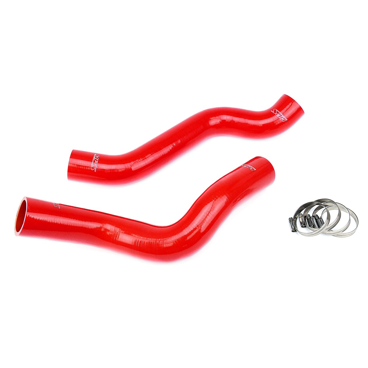 HPS Reinforced Red Silicone Radiator Hose Kit Coolant for Dodge 07-10 Viper SRT-10 8.4L V10
