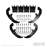 Thumbnail for Westin 19-20 Chevrolet Silverado / GMC Sierra 1500 Reg Cab PRO TRAXX 4 Oval Nerf Step Bars - Black