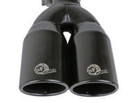 Thumbnail for MACH Force-Xp 409 Stainless Steel Clamp-on Exhaust Tip 2.5in Inlet 3.5in Outlet - Black