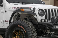 Thumbnail for Addictive Desert Designs 2018 Jeep Wrangler JL Raw Aluminum Rock Fighter Front Inner Fender Liner