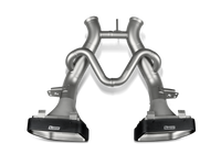 Thumbnail for Akrapovic 14-17 McLaren 650S/650S Spyder Slip-On Line (Titanium) w/ Carbon Tips