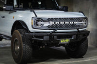 Thumbnail for DV8 Offroad 21-22 Ford Bronco Factory Front Bumper Licence Relocation Bracket - Front