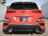 Thumbnail for aFe 22-23 Hyundai Kona N L4-2.0L (t) Takeda 3in 304 SS Cat-Back Exhaust System w/ Polished Tips