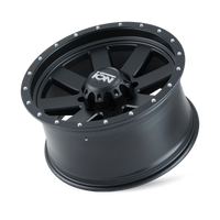 Thumbnail for ION Type 134 18x10 / 5x139.7 BP / -19mm Offset / 108mm Hub Matte Gunmetal/Black Beadlock Wheel