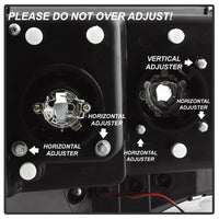 Thumbnail for Spyder 02-05 Dodge Ram 1500 Light Bar Projector Headlights - Black (PRO-YD-DR02V2-LB-BK)