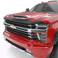 Thumbnail for EGR 20-23 Chevrolet Silverado 2500 HD / 3500 HD Superguard Hood Shield (301885) - Matte Black