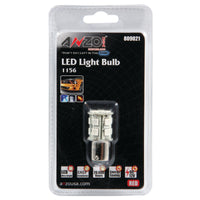 Thumbnail for ANZO LED Bulbs Universal LED 1156 Red - 13 LEDs 1 3/4in Tall