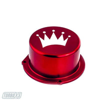 Thumbnail for Turbo XS 15-16 Subaru WRX Billet Aluminum Vacuum Pump Cover - Red
