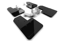 Thumbnail for Rally Armor 21-24 Ford Bronco (Plstc Bmpr + RR - NO Rptr/Sprt) Blk Mud Flap w/Met. Blk Logo