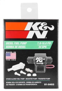 Thumbnail for K&N Performance Electric Fuel Pump 9-11.5 PSI Diesel