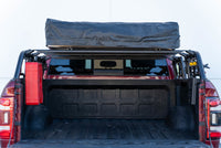Thumbnail for DV8 Offroad 07-23 Toyota Tundra / 09-23 Ford F150 Raptor MTO Series Bed Rack -  2pc Adj.