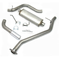 Thumbnail for JBA 99-06 Chevrolet Silverado1500 Ext Cab Short Bed 4.3-5.3L 409SS Single Cat-Back Exhaust