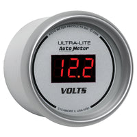 Thumbnail for Autometer Ultra-Lite 2-1/16in 8-18 Volts Digital Voltmeter