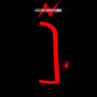 Thumbnail for ANZO 05-15 Toyota Tacoma Full LED Tail Lights w/Light Bar Sequential Black Housing Smoke Lens