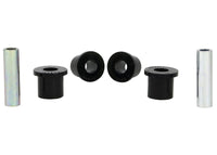 Thumbnail for Whiteline Plus 97-05 Nissan Frontier D22 2WD Rear Spring Eye and Shackle Bushing