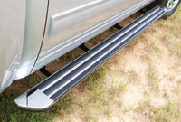 Thumbnail for Lund 04-17 Nissan Titan King Cab (80in) Crossroads 80in. Running Board Kit - Chrome