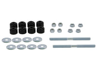 Thumbnail for Whiteline Plus Universal Sway Bar Link Threaded Rod w/ Poly Bushes 140mm
