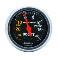 Thumbnail for Autometer Sport-Comp 52mm 20 PSI Mechanical Boost Gauge