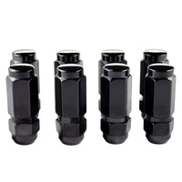 Thumbnail for McGard Hex Lug Nut (Cone Seat / Duplex) 9/16-18 / 7/8 Hex / 2.5in. Length (8-Pack) - Black