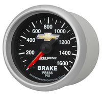 Thumbnail for Autometer Performance Parts 52mm 0-1600 PSI Brake Pressure COPO Camaro Gauge Pack
