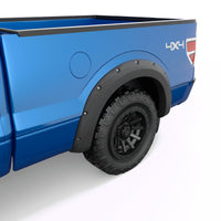 Thumbnail for EGR 09-14 Ford F150 67in / 78.8in Bed Baseline Bolt-Style Fender Flares (Set of 4) - Textured Black