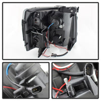 Thumbnail for Spyder Chevy Silverado 1500 07-13 Projector Headlights LED Halo LED Blk PRO-YD-CS07-HL-BK