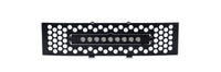 Thumbnail for Putco 11-14 Ford F-150 - EcoBoost Bumper Grille Inserts - Black SS Punch w/ 10in Luminix Light Bar