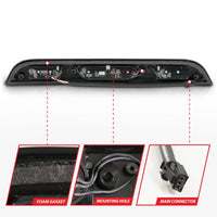Thumbnail for ANZO 15-20 Ford F-150 - F-450 LED Third Brake Light - Black Housing/Smoke Lens