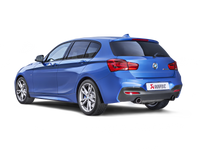 Thumbnail for Akrapovic 16-17 BMW M140i (F F21) Evolution Line Cat Back (SS) w/ Carbon Tips (Req. Link Pipe)