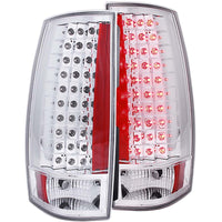 Thumbnail for ANZO 2007-2014 Chevrolet Suburban LED Taillights Red/Clear G4