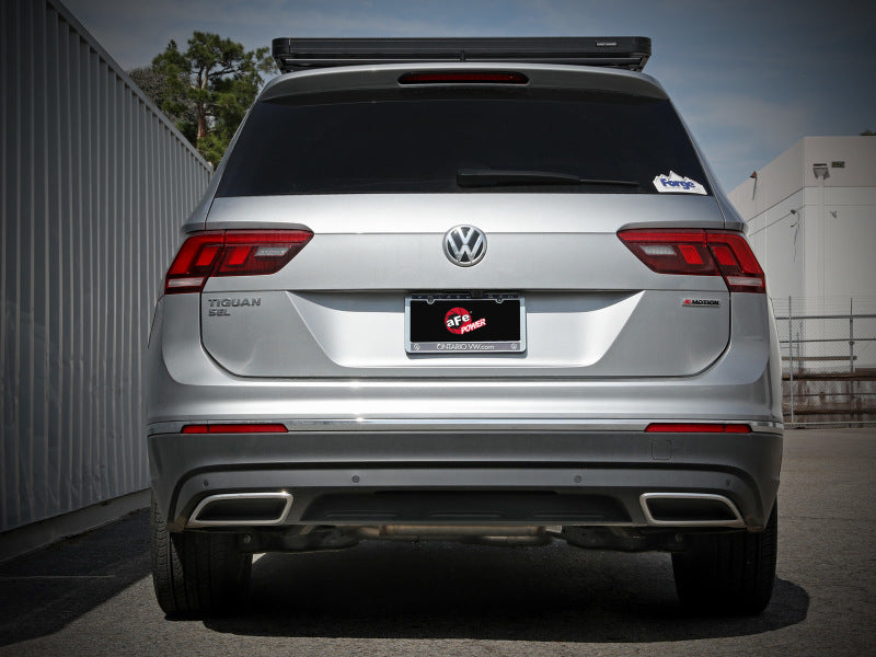 aFe MACH Force-Xp 3in - 2 1/2in SS Cat Back Exhaust System VW Tiguan 18-22 2.0- 110in Wheelbase