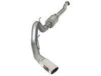 Thumbnail for aFe Atlas Exhausts 4in Cat-Back Aluminized Steel Exhaust 2015 Ford F-150 V6 3.5L (tt) Polished Tip